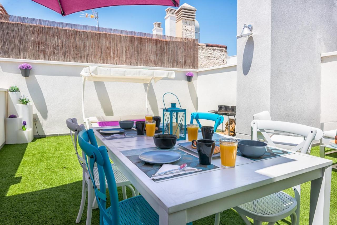 Ferienwohnung Atico Con Terraza Ac 1Hab En El Centro Y Piscina Comunitaria Málaga Exterior foto