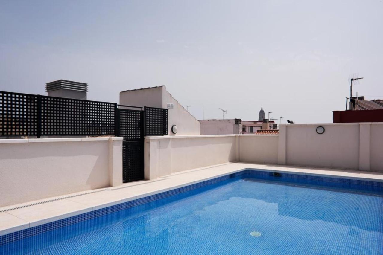 Ferienwohnung Atico Con Terraza Ac 1Hab En El Centro Y Piscina Comunitaria Málaga Exterior foto